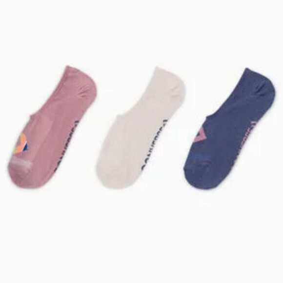 Converse 3-Pack Iridescent No-Show Socks - Picture 2 of 6